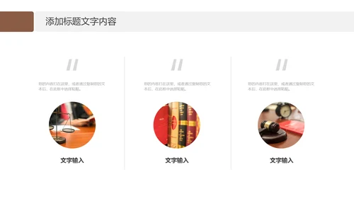 法律律师事务所法制法学工作报告PPT模板