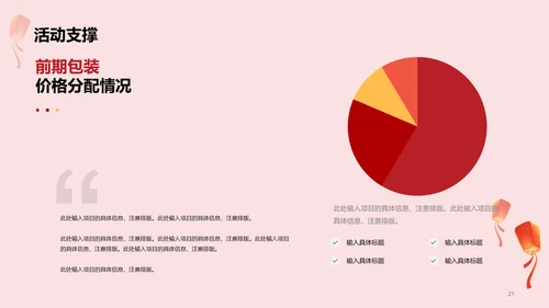 红色简约节日庆典元宵节策划案例