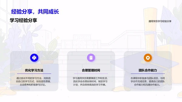 通用学历教育答辩PPT模板