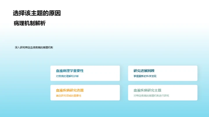 血液疾病病理破译