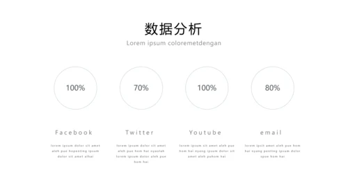 蓝色简洁商业计划书公司简介商务PPT模板