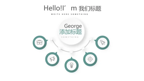 绿色公司产品介绍宣传通用PPT动态模板