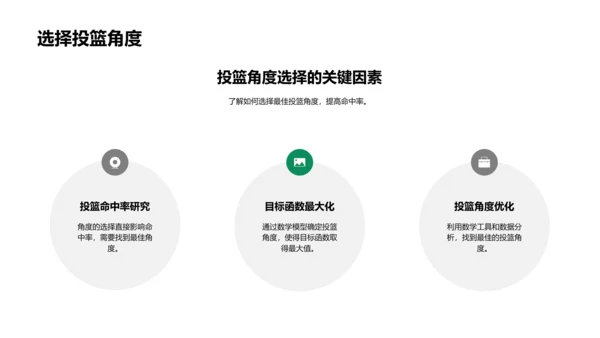 数学解析体育运动PPT模板