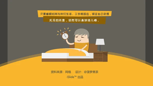 晚睡真的影响健康吗通用PPT模板