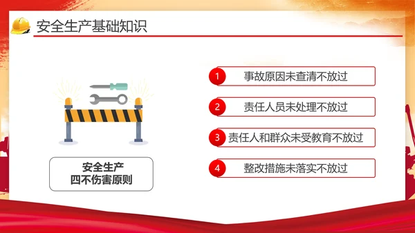 安全生产月第一责任人通用PPT模版