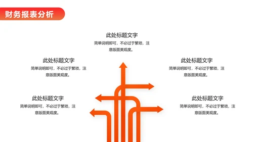 财务报告数据分析统计表PPT模板