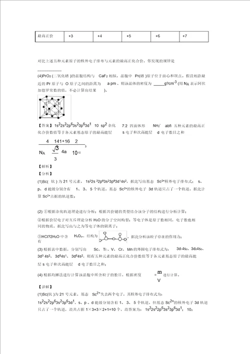 高考化学化学键综合题含答案