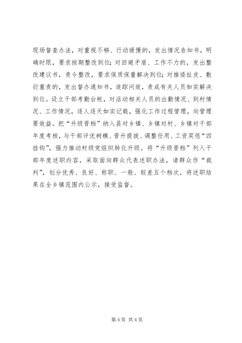 村级党组织升级晋档经验交流材料 (2).docx