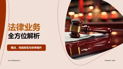 法律业务全方位解析