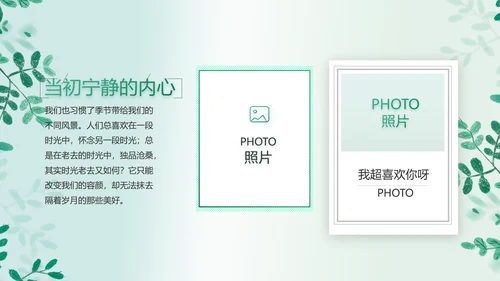 致青春毕业季青春毕业纪念册PPT