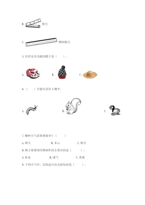 教科版二年级上册科学期末考试试卷（a卷）.docx