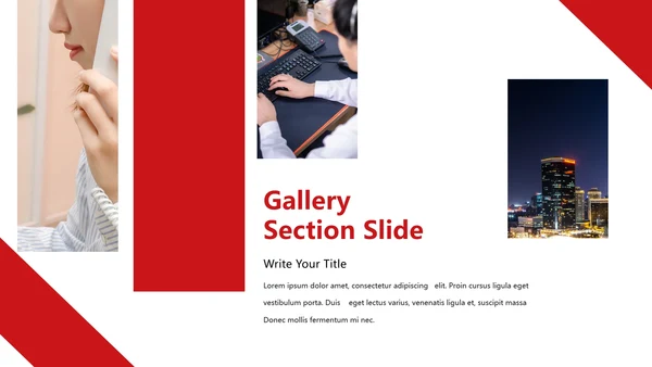 红色时尚项目管理方案通用PPT模板