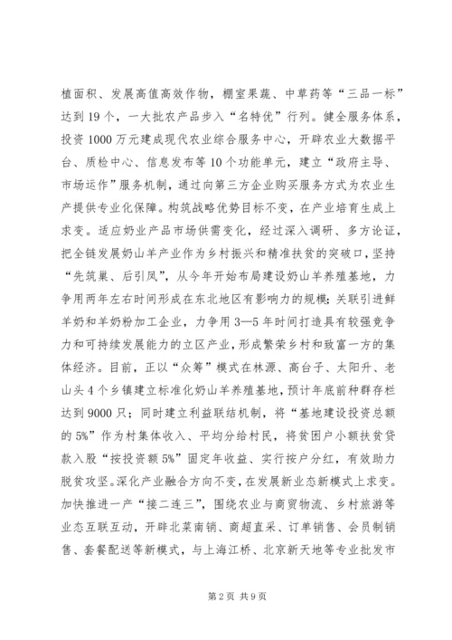 推进乡村振兴典型经验交流汇报.docx