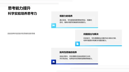 科学实验教学课件PPT模板