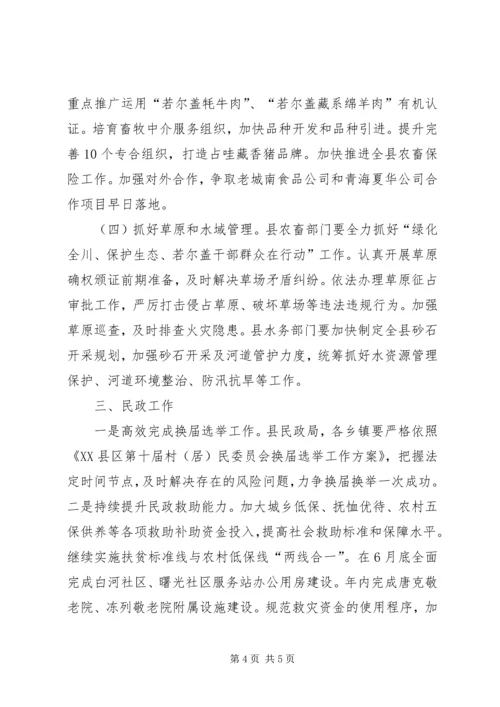 县人民政府副县长XX年县委县政府工作会议发言稿.docx
