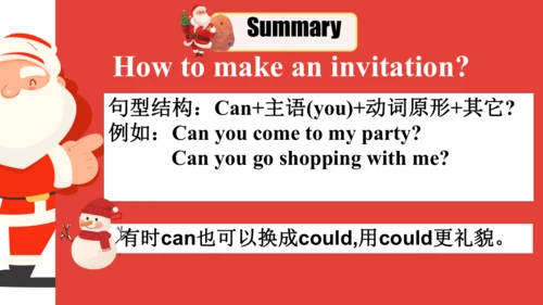 Unit 9 Section A 3a-3c 课件（人教八上Unit9 Can you come t