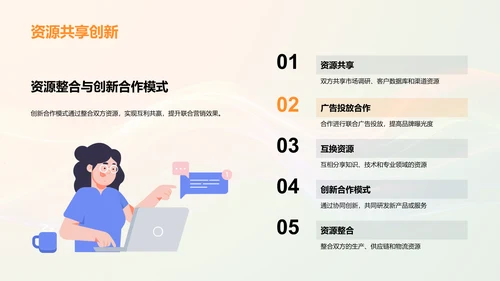 立春节营销策略PPT模板