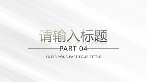 白金奢华简约商务运营方案PPT模板