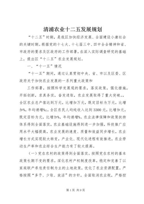 清浦农业十二五发展规划 (5).docx