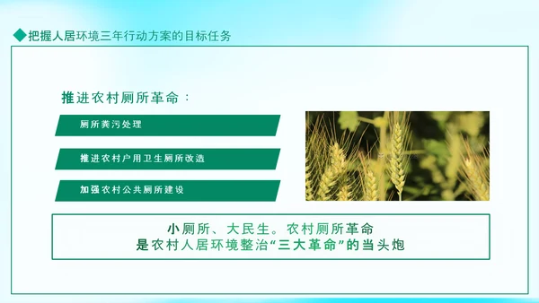 搞好农村人居环境整治建设美丽宜居乡村PPT模板