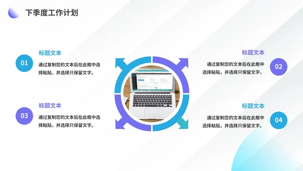 简约商务实景述职报告工作总结PPT模板