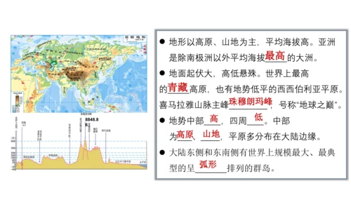 第六章 我们生活的大洲—亚洲（串讲课件59张）-七年级地理下学期期末考点大串讲（人教版）