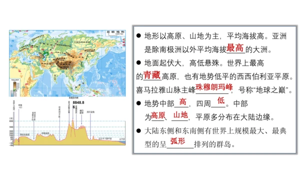 第六章 我们生活的大洲—亚洲（串讲课件59张）-七年级地理下学期期末考点大串讲（人教版）