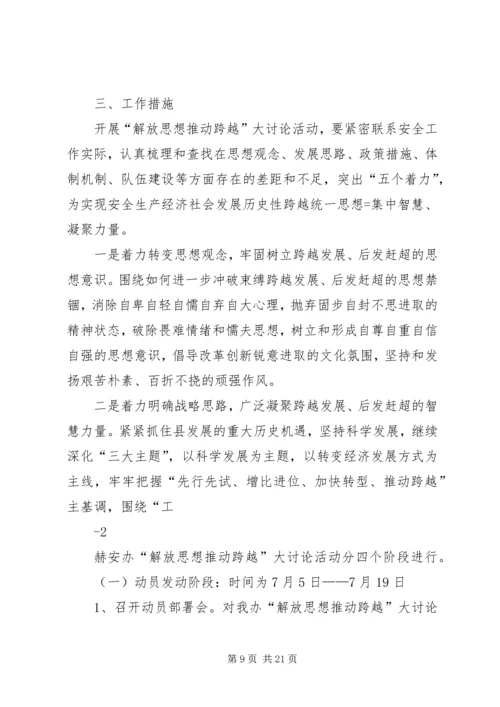 解放思想推动跨越活动实施方案 (3).docx