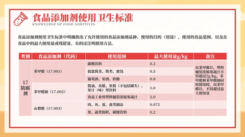 食品添加剂食品安全知识PPT模板