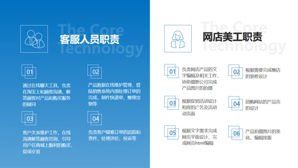 高端芯片制造电路主版蓝色科技通用PPT模板