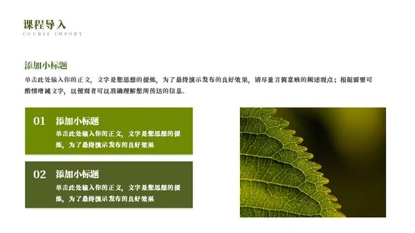 蜜蜂采蜜自然与科学通用PPT模板