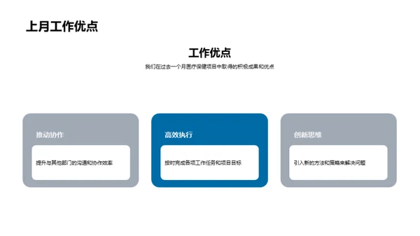 医保项目成果展露