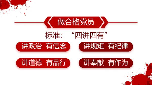 七一讲话党课党史学习教育动态PPT