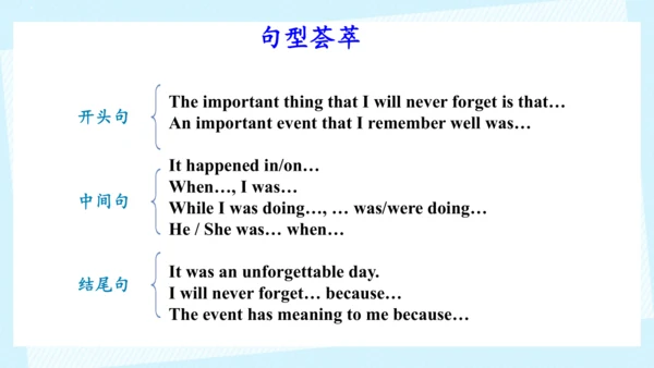 Unit 5 Section B 3a-3c Writing 课件（人教八下Unit5 What w