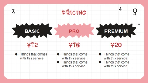 女孩力量卡通人物通用PPT模板