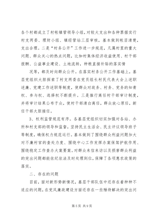 篇一：农村党风廉政建设思考.docx