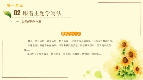 统编版语文四年级上册2024-2025学年度第一单元习作： 推荐一个好地方（课件）