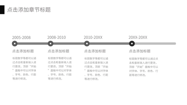 黑白商务风商业计划书通用PPT模板