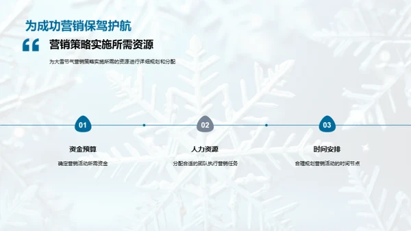 大雪营销策略解析