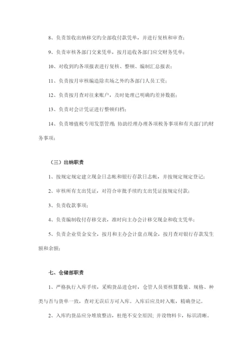 公司组织架构图和岗位职责说明书.docx