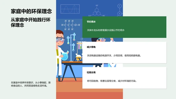 校园环保行动实践PPT模板