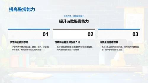 解析古诗韵律PPT模板