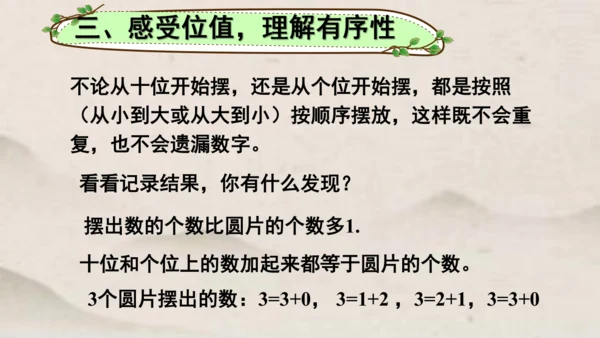 一年级下册数学综合实践 摆一摆，想一想1课件(共21张PPT)