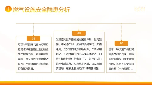 管道燃气安全常识高温安全生产知识培训PPT课件
