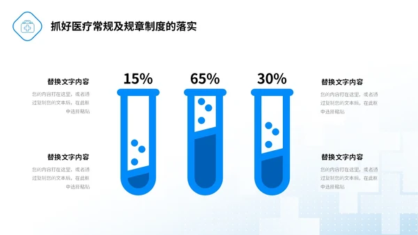 微粒体形状医疗行业医院岗位竞聘PPT