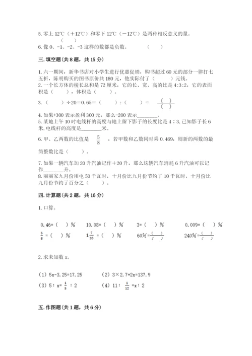 张家口市小升初数学测试卷完整答案.docx