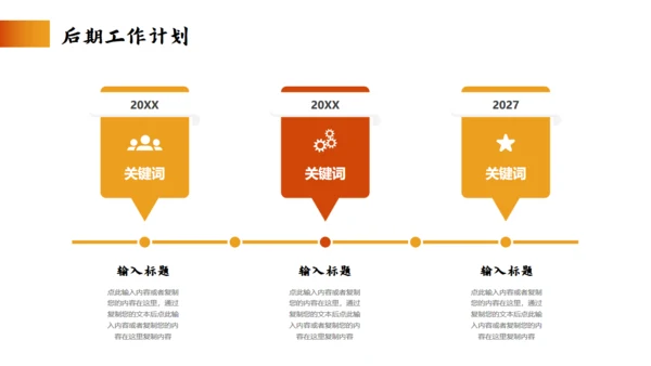 苍茫大漠风格砥砺奋进工作总结通用PPT模板