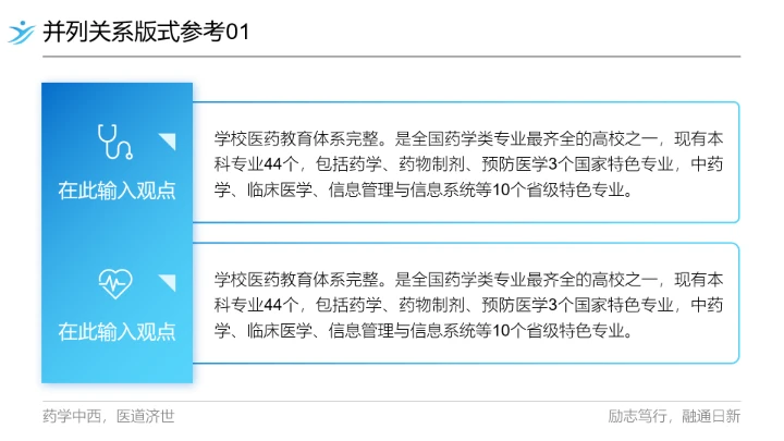 广东药科大学专属课题学术汇报毕业答辩通用PPT模板