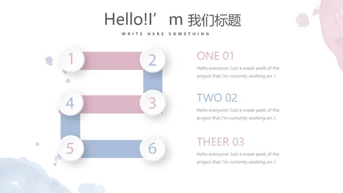 创意手绘简约彩妆培训动态PPT