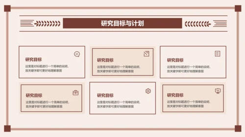棕色文艺简约中国风中医开题报告PPT演示模板
